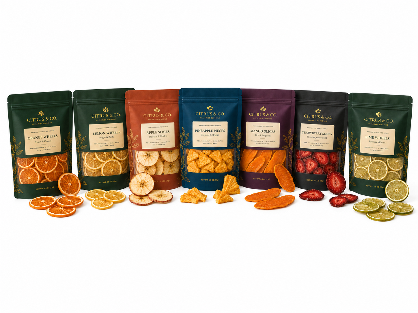 Citrus & Co. complete dehydrated fruit collection